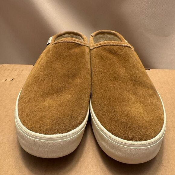 Staheekum cami mule chestnut tan suede size 7 bohemian casual Athleisure - Picture 3 of 8